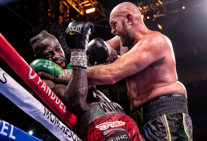Tyson Fury fights Deontay Wilder for the heavyweight title in October.